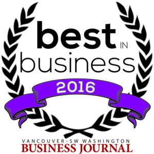 2016 best in business logo purple